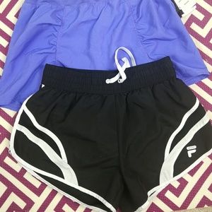 Fila and Champion athletic shorts bundle